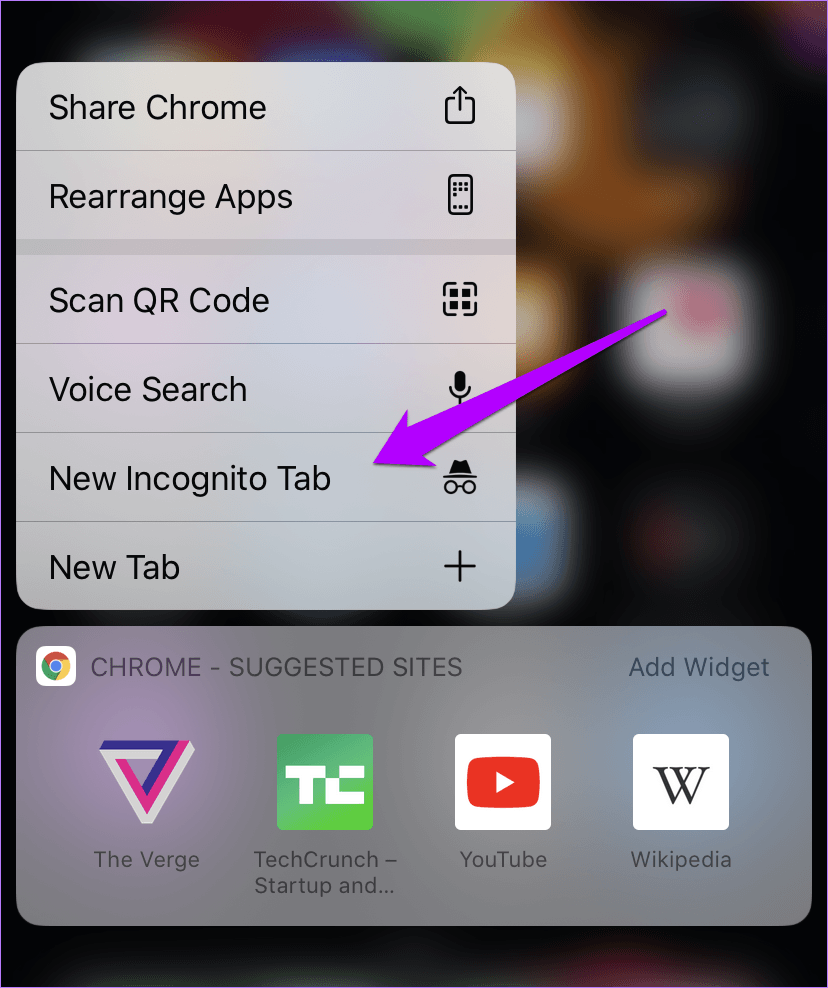 open incognito tab in chrome for mac